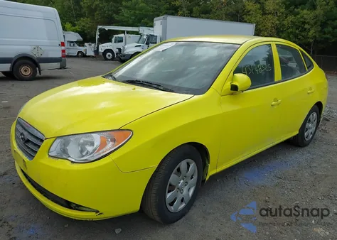 2008 Hyundai Elantra Gls/Se from USA, damaged, VIN KMHDU46D78U526455